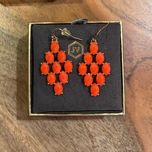 Coral Drop Earrings